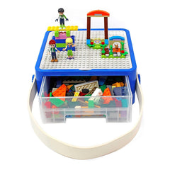 Storage Container With Lego Compatible Building-JTJ Sourcing-G-Rack US